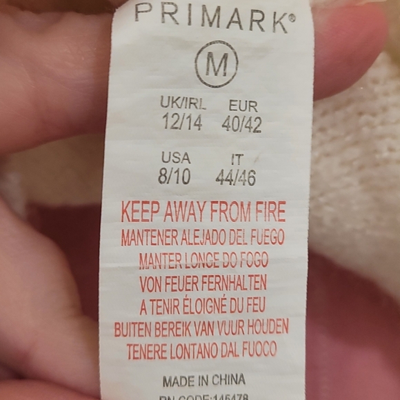 Primark Cream Women's Crew Neck Sweater - Picture 7 of 12